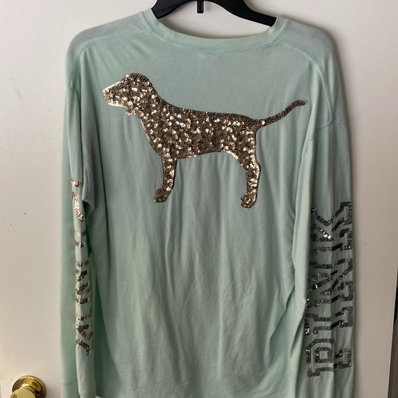 Pink long sleeve tee - Picture 1 of 5
